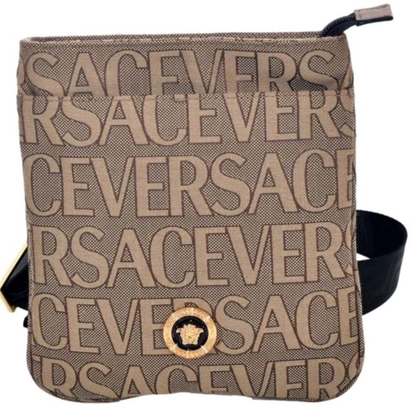 Versace Handbags - Versace La Medusa Tan Crossbody Bag NWT and Dust Bag Retails: $850